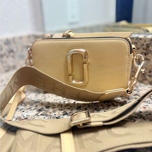 Marc Jacobs Gold Crossbody Bag